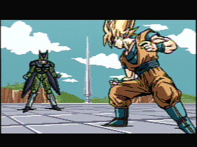 Goku faces off against Perfect Cell